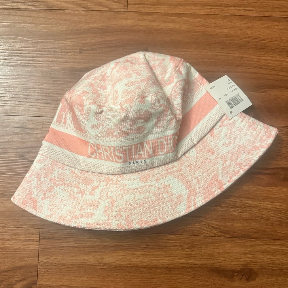 Dior Pastel Pink Bucket Hat